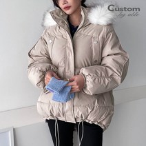 커스텀에이블 퍼트리밍 후드 패딩점퍼 C2210PD602D