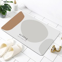 살핌 빨아 쓰는 규조토 발매트 바로 흡수되는 3세대, 1개, a