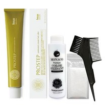 호유 프로스텝 그레이컬러 80g/산화제포함/빠르고 쉽고 자연스러운 새치커버 염색약, 호유 그레이베이지 GBe-9