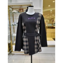 에고이스트 체크 배색롱 티셔츠 EL4CL163