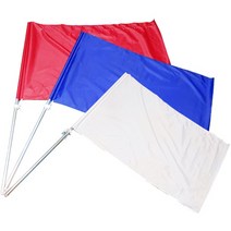 103cm 대형 응원깃발 운동회용품 체육대회 청기백기, 레드