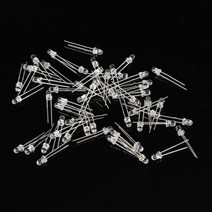 3mm 빛 100PCS 발광 다이오드 LED가 빨간색, 보여진 바와 같이, 하나