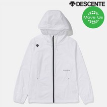 데상트 액티브핏 우븐 바람막이 SN123UWB25 WHT