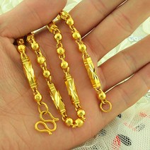 순금목걸이줄 체인 민줄 스네이크 뱀줄 24K 골드 남성 목걸이 품질 6mm7mm 너비 5560cm 컬러 쥬얼리