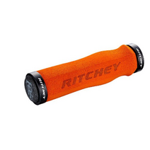 RITCHEY WCS ERGO 락 고밀도 스펀지 폼 자전거 그립 130mm, 오렌지, 2개