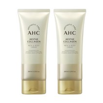 AHC에이에이치씨 에스테 콜라겐 넥 앤 바디크림 미백 주름개선 크림 200ml 2개