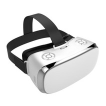 [해외]VR 통합 기계 2K HD WIFI 3D 스마트 안경 3G 16G 가상 현실 형, 하얀, 01 WHITE