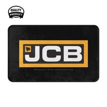 Jcb 로고 문 매트 발 패드 홈 카펫 러그 J 존 농업용 뉴홀랜드 펜트 마세이퍼거슨 코마츠 트랙터 Claas 케이스