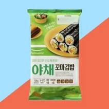 풀무원 김 꼬마 야채김밥세트 124g, 단품