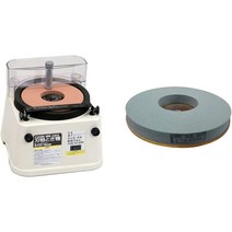 신코Shinko 습식 전동 숫돌 칼갈이 STD-180E 업소용 180방 숫돌 1개 추가, 홈커터+ 숫돌180방개