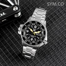 세이코5 오토매틱 다이버 200m방수 메탈 손목시계