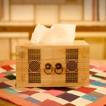 지엘그룹 전통창살문양 티슈케이스, 창살문양 A