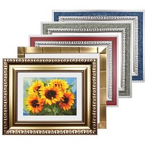 대성액자 프리미엄 보석십자수 매트액자 알루미늄 인테리어액자 특대형사이즈 주문제작가능 100x150 90x150 80x150 70x150 60x150 50x120 40x120, 클래식 화이트, 1개