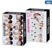 30 개상자 Kpop ATEEZ Astro 17 IZONE ITZY Photocard Lomo 카드 사진 팬 선물, H03