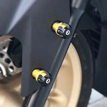 야마하 XMAX300 바이커스 튜닝 프론트 볼트 F휀다 BIKERS 엑스맥스 전년식사용, Gold - 골드