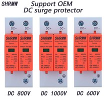 설비부자재 dc spd 1000v 600v 20ka-40ka 2극 딘 레일 가정용 dc 서지 보호기 보호 저전압 피뢰기 oem 공장 ce, 2