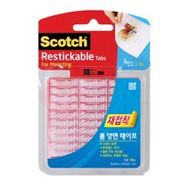 [오피스넥스] 3M 재접착폼양면테이프 R103(12.7x12.7mm 72개입), 상세 설명 참조, 상세 설명 참조