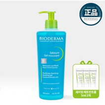 [바이오더마] (정가30 000원) 세비엄 젤 무쌍 클렌징젤 500ml (피지조절 클렌져), 상세 설명 참조, 상세 설명 참조, 상세 설명 참조