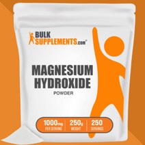 벌크서플리먼트 수산화마그네슘 Magnesium Hydroxide 분말 파우더 250g, 1개, 기본