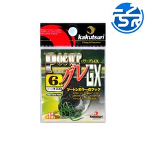 카쿠쯔리 벵에돔바늘 파워 구레 GX 바다바늘 구레바늘, 1개