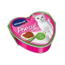 비타크래프트 포에시 하트캔 치킨&캣그라스 85g x 15개, 상세페이지 참조