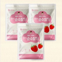 맛있는풍경 과일100% 동결건조 순수 딸기 30g * 3봉, 30그램, 3개