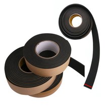 폭 30mm 검정색 EVA 스펀지 테이프 쿠션 소음 방지 접착 완충 테잎, 두께10mm