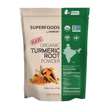 엠알엠 로우 터메릭 루트 파우더 글루텐 프리 비건, 1개, 170g