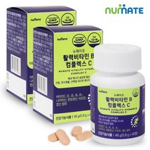 뉴메이트 활력비타민B 컴플렉스C (2박스/4개월분), 1, 없음/없음/없음