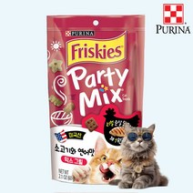 프리스키 파티믹스 멀티팩 고양이 간식 170g, 믹스 그릴, 60g, 20개