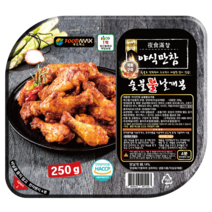 야식만참 숯불불날개봉 250g, 1개