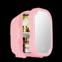 미니 냉장고 카투어 알피쿨 k25 t50 taw t60 mk35 et50 홈 오피스 및 자동차 용 라이트 화장품 스킨 케어 냉장고 메이크업이있는 휴대용 쿨러 캠핑 냉장고 냉동고, 분홍색