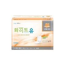 정품 성인 기저귀 일자형 리필용 패드 요실금 생리대대용 속 대형 1박스, 단품