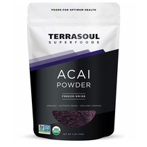 Terrasoul Superfoods Acai Berry Powder 미국 테라소울 슈퍼푸드 아사히베리 파우더 4oz 113g 1팩