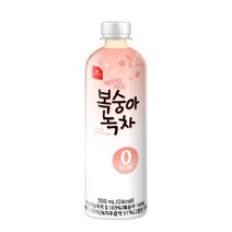 스위츠) 제로 복숭아 녹차 500ml 24개, 상세페이지 참조