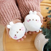 아트박스/캐릭터프렌즈 동글동글 몰랑이 손난로인형, 동글얼굴