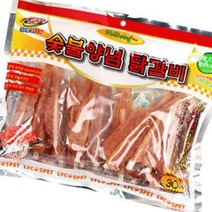 리시안제이 숯불양념 홀 우유닭갈비500G 반려견닭고기 애견훈련간식