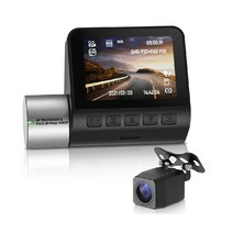 dash cam for car dashcam dvr car camera dvrs black box front and rear 4k 2 inch display 2160p mini u, 후면이 있는 대시캠, 64g