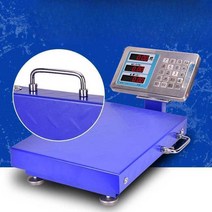 100kg 150kg 계근대 전자칭 시장 마트 생선 무게 물류, 휴대용 150kg 빨간색 문자