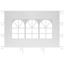 테라스 차양막 어닝 캐노피 타프 천막 담장가림막 그늘막 방수 전망대 야외 정원 비치, 1-창문이 있는