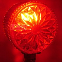 양면점등 24v 지게차 LED후미등 화물차 토끼등 25톤, 레드, 소형, 1개