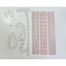 1/2 축도자 투명 6종 세트 - 축도자 축소자, 1/2 투명 6종 세트
