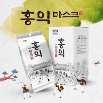 3Q 덴탈형 KF80 홍익 마스크 (중형), 100매 (중형)