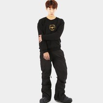 라시엘로 남녀공용 보드복 팬츠 LAZ-P801-BLACK-M