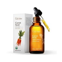 Gya Labs 지야 랩스 호박씨 캐리어 오일 3.4 fl oz, Carrot Seed_1.02 Fl Oz (Pack o