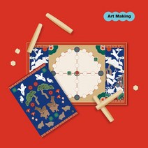 1300K 전통 민속놀이 스티커 윷놀이 만들기 DIY 키트