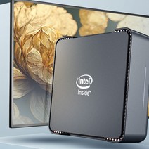 초소형 미니 PC 인텔 사무용 미니컴퓨터 가정용 데스크탑 본체 미니피씨 정품 [윈도우10 Pro 탑재] EL083, 1개