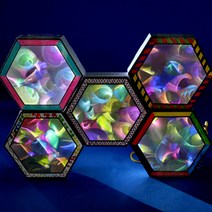 SA 보로노이 빛상자(목걸이형)(5인 세트)/과학 실험 키트 교구 도구 만들기