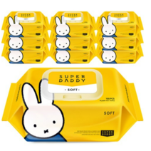 슈퍼대디 제로 유아물티슈 캡형 80매 x 30팩, 2세트, 10개입