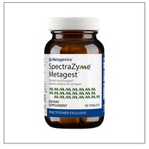 메타제닉스 스펙트라자임 메타제스트 90정 45회분 Metagenics SpectraZyme Metagest
